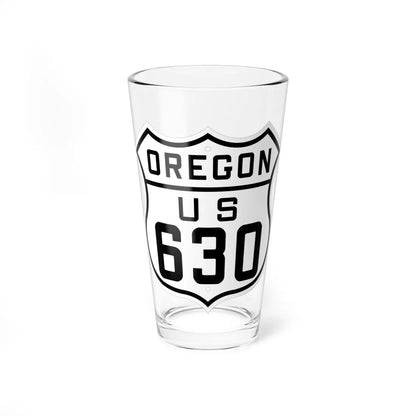 US 630 Oregon 1926 (Oregon) (Road Sign) Pint Glass 16oz - Go Mug Yourself
