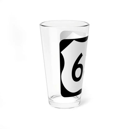 US 63B (Arkansas) (Road Sign) Pint Glass 16oz - Go Mug Yourself