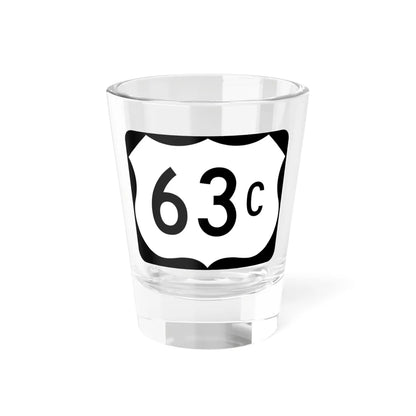 US 63C (Arkansas) (Road Sign) Shot Glass 1.5oz 1.5oz - Go Mug Yourself