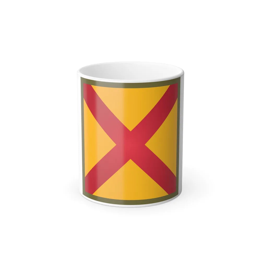 US 63rd Cavalry Division (U.S. Army) Color Changing Mug-11oz-Go Mug Yourself