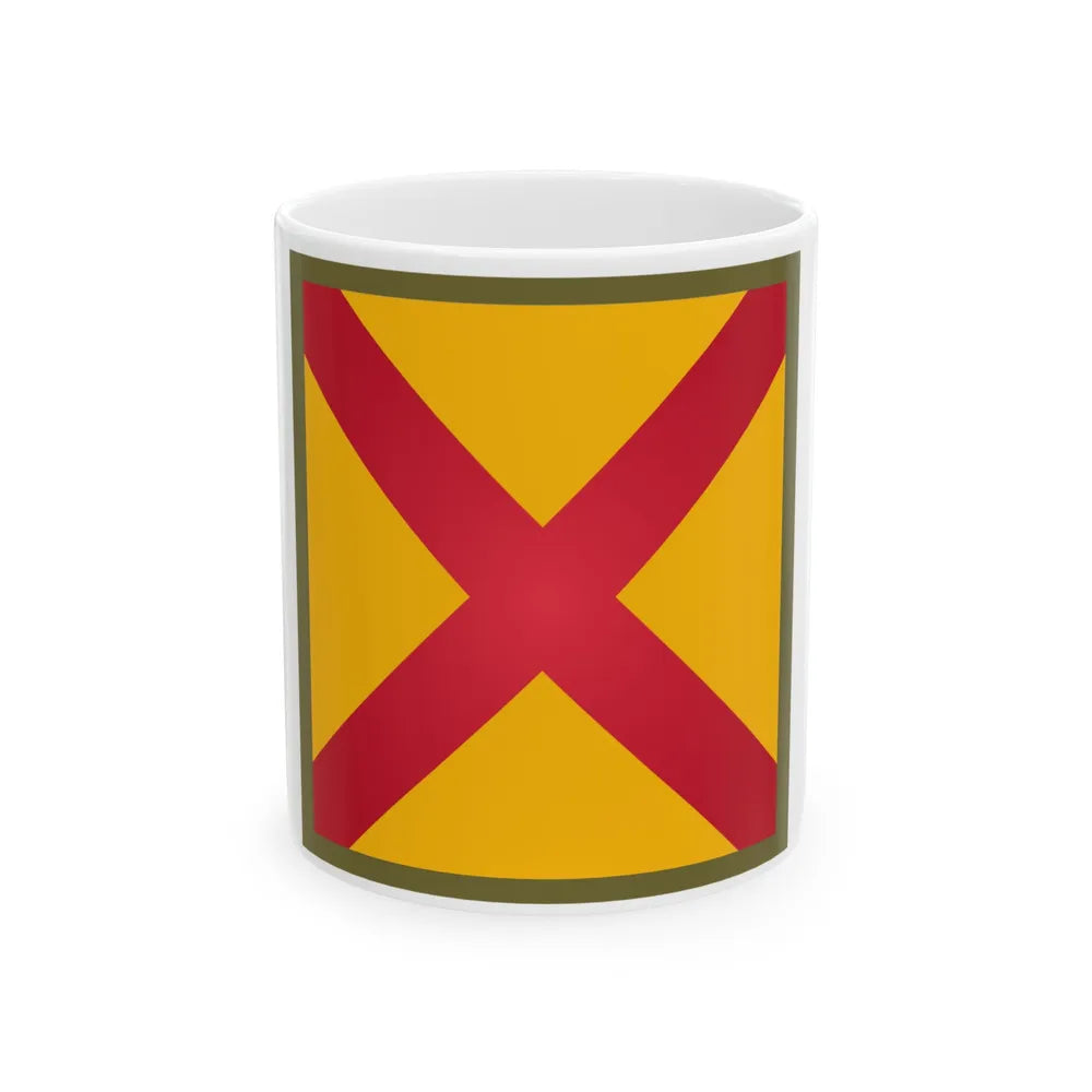 US 63rd Cavalry Division (U.S. Army) White Coffee Mug-11oz-Go Mug Yourself