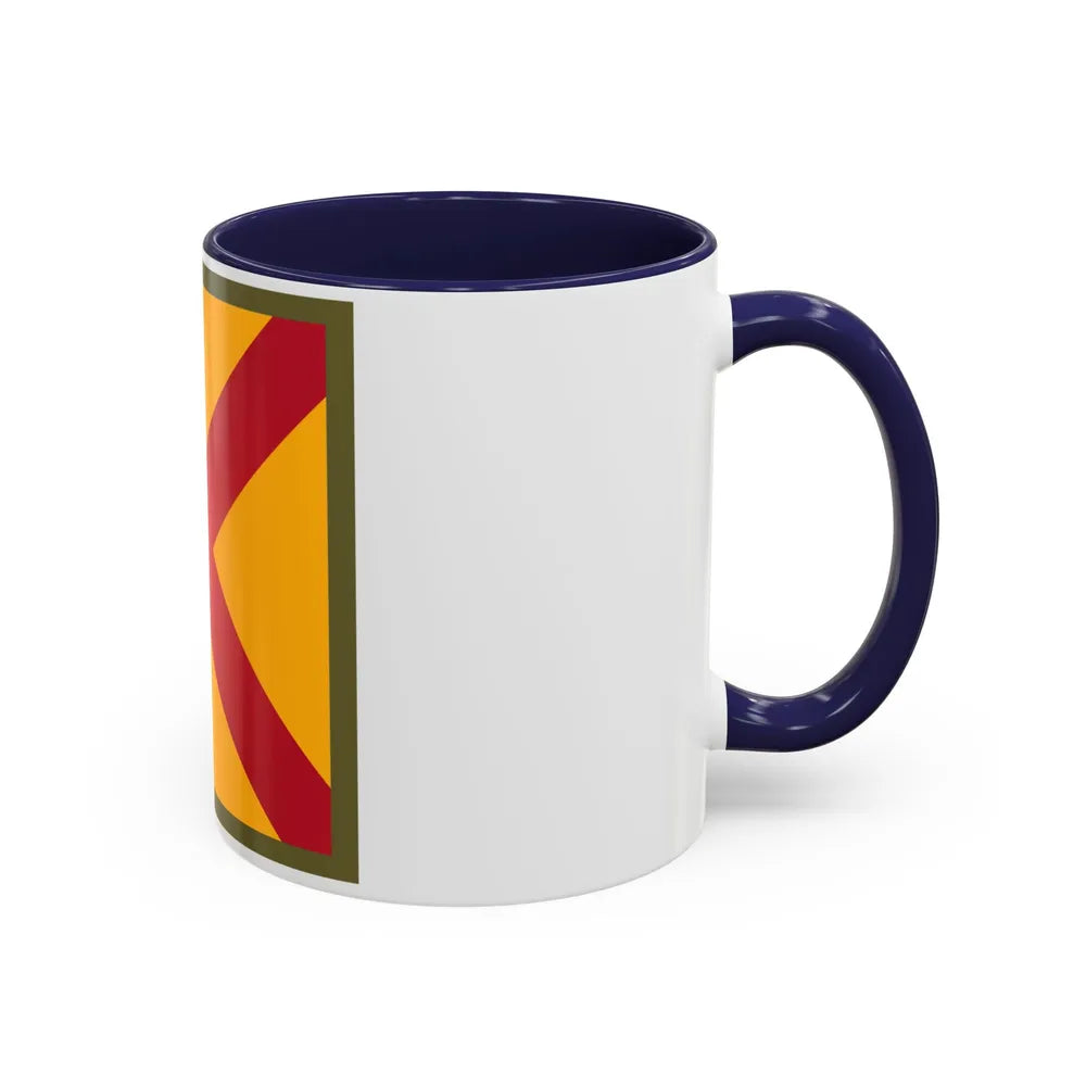 US 63rd Cavalry Division (U.S. Army) Accent Coffee Mug - Go Mug Yourself