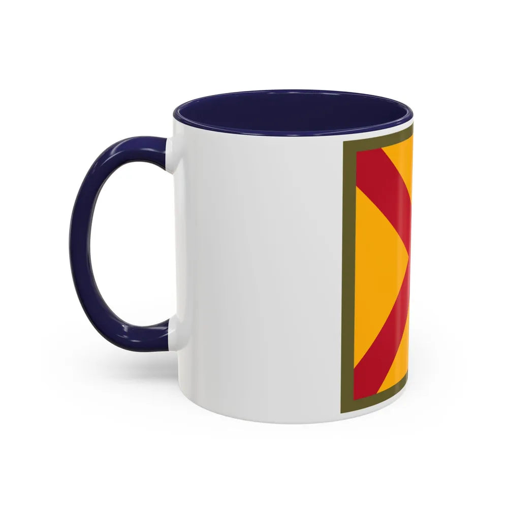 US 63rd Cavalry Division (U.S. Army) Accent Coffee Mug - Go Mug Yourself