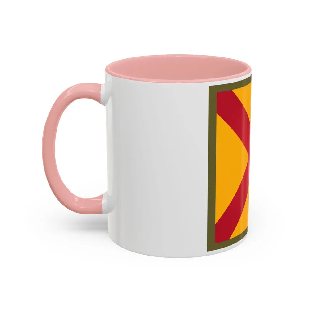 US 63rd Cavalry Division (U.S. Army) Accent Coffee Mug - Go Mug Yourself