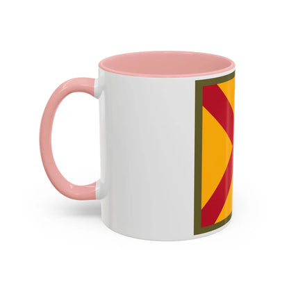 US 63rd Cavalry Division (U.S. Army) Accent Coffee Mug - Go Mug Yourself