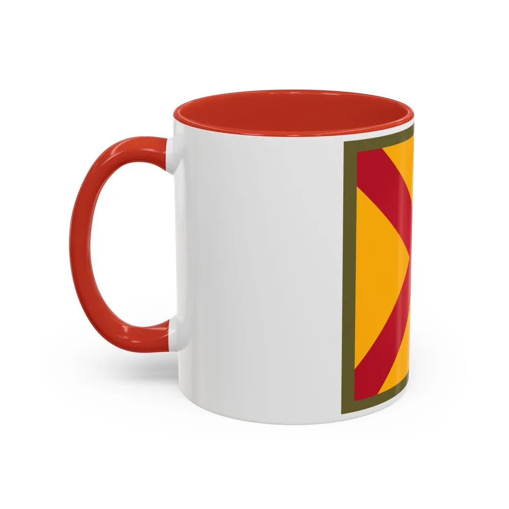 US 63rd Cavalry Division (U.S. Army) Accent Coffee Mug - Go Mug Yourself