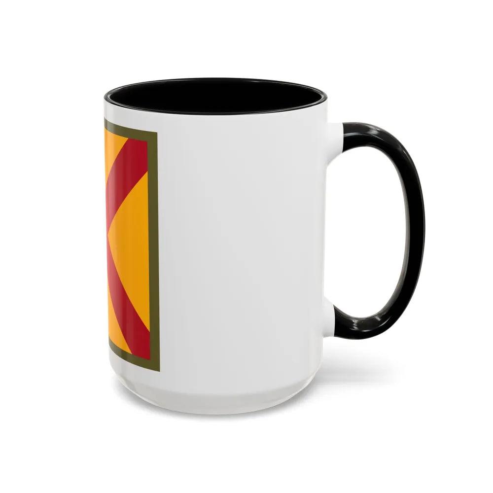 US 63rd Cavalry Division (U.S. Army) Accent Coffee Mug - Go Mug Yourself