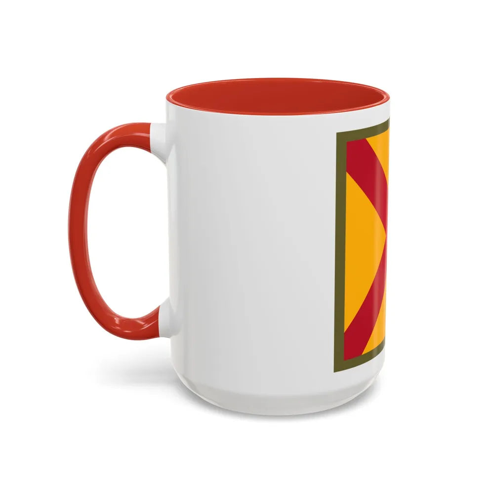 US 63rd Cavalry Division (U.S. Army) Accent Coffee Mug - Go Mug Yourself