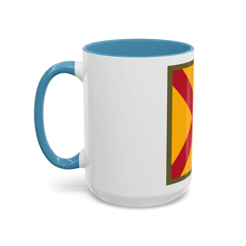 US 63rd Cavalry Division (U.S. Army) Accent Coffee Mug - Go Mug Yourself