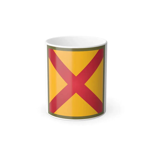US 63rd Cavalry Division (U.S. Army) Color Changing Mug 11oz - Go Mug Yourself