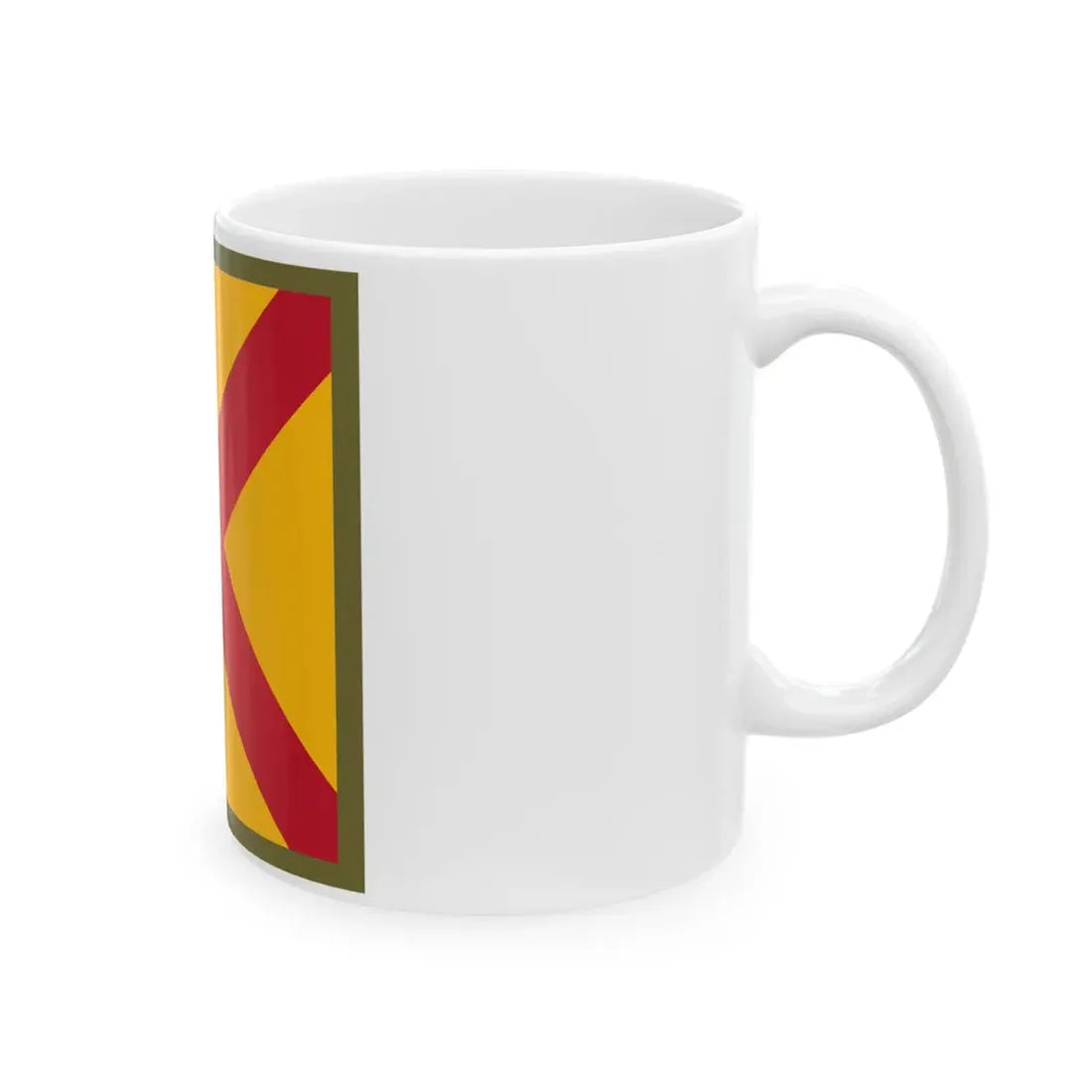 US 63rd Cavalry Division (U.S. Army) White Coffee Mug - Go Mug Yourself