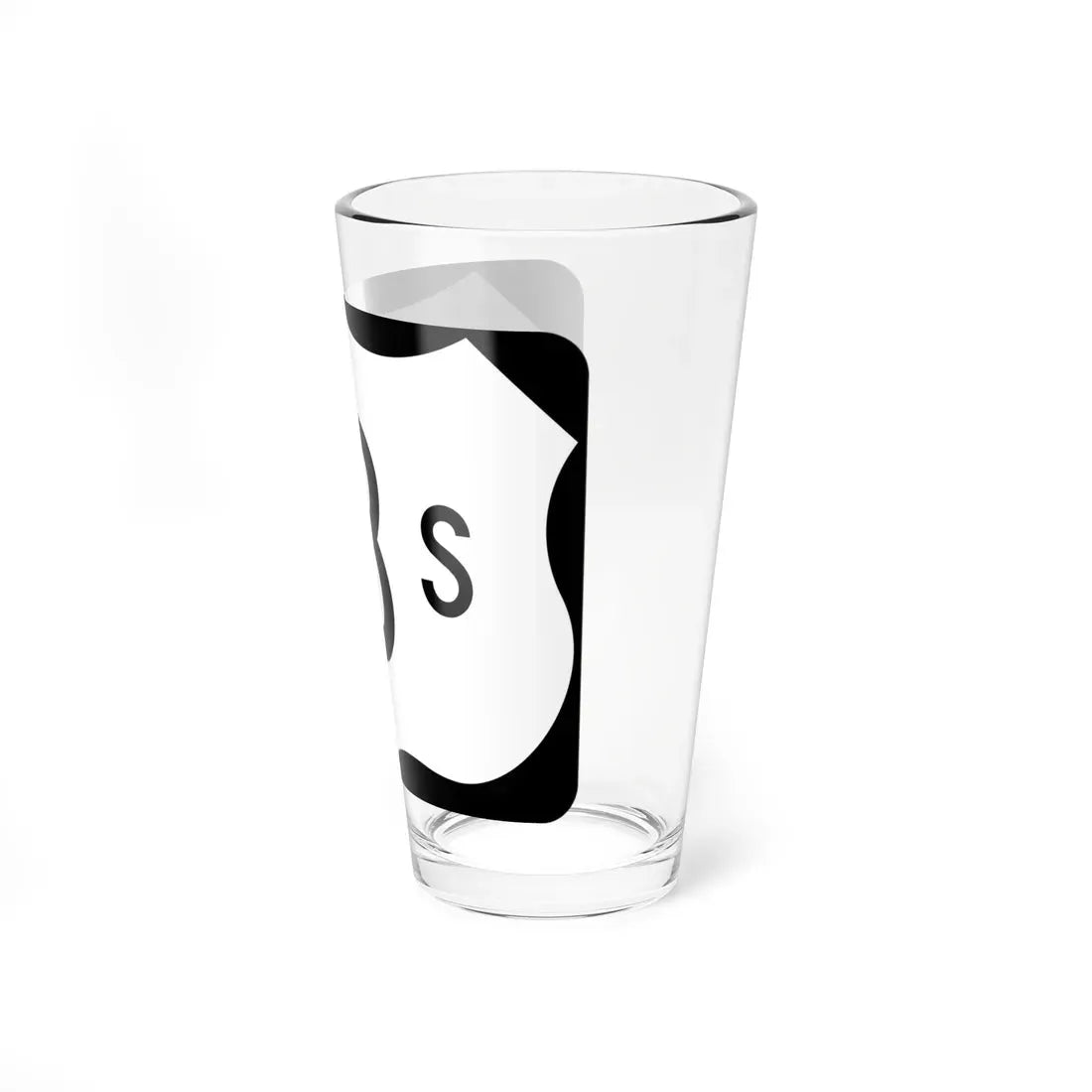 US 63S (Arkansas) (Road Sign) Pint Glass 16oz - Go Mug Yourself