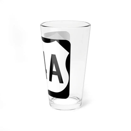 US 64A (North Carolina) (Road Sign) Pint Glass 16oz - Go Mug Yourself
