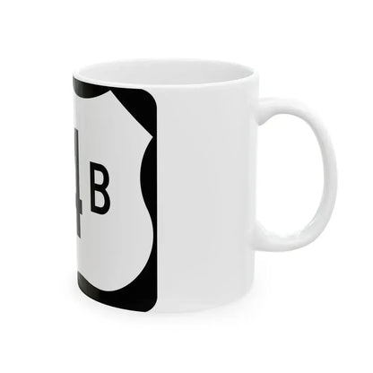 US 64B (Arkansas) (Road Sign) White Coffee Mug - Go Mug Yourself
