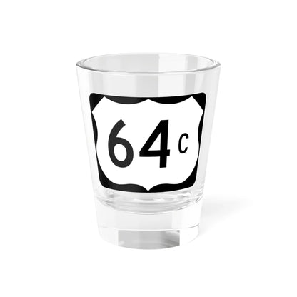 US 64C (Arkansas) (Road Sign) Shot Glass 1.5oz 1.5oz - Go Mug Yourself