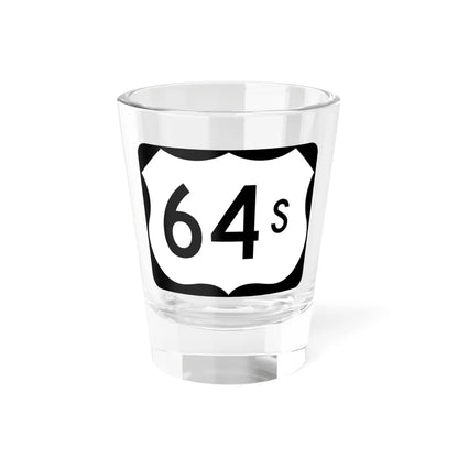 US 64S (Arkansas) (Road Sign) Shot Glass 1.5oz 1.5oz - Go Mug Yourself