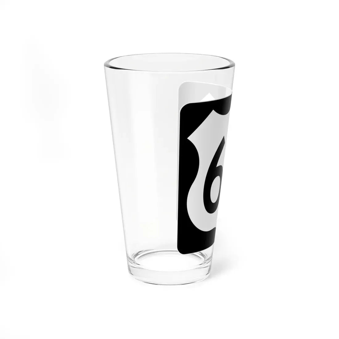 US 65 IA (Iowa) (Road Sign) Pint Glass 16oz - Go Mug Yourself