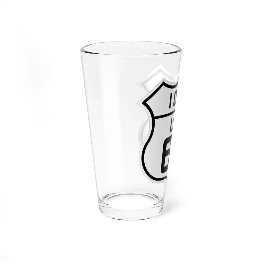 US 65 Iowa 1926 (Iowa) (Road Sign) Pint Glass 16oz - Go Mug Yourself