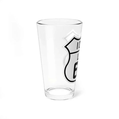 US 65 Iowa 1926 (Iowa) (Road Sign) Pint Glass 16oz - Go Mug Yourself