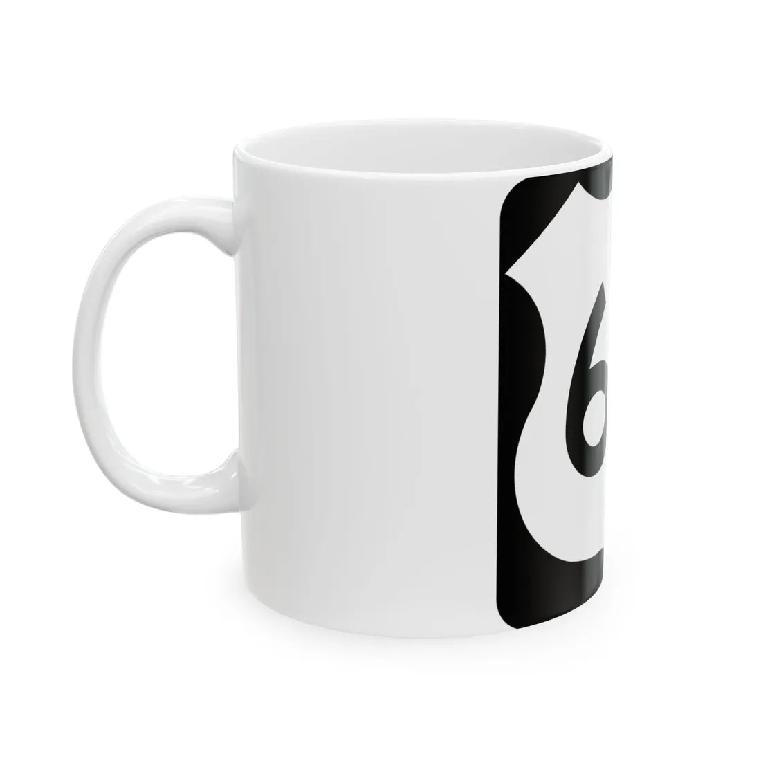 US 65 MN 1961 (Minnesota) (Road Sign) White Coffee Mug - Go Mug Yourself
