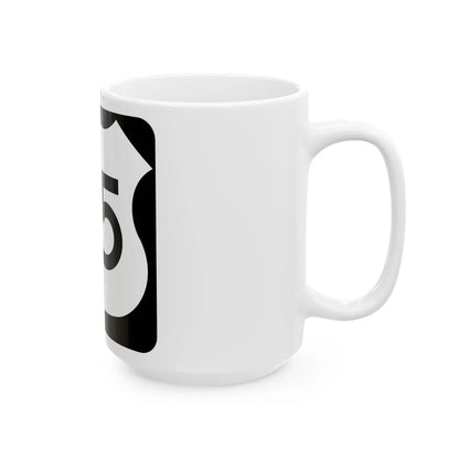 US 65 MN 1961 (Minnesota) (Road Sign) White Coffee Mug - Go Mug Yourself