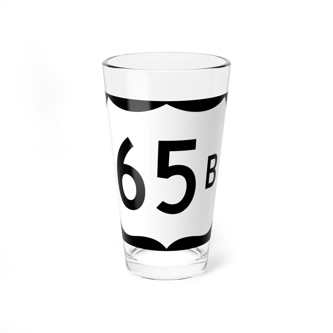 US 65B (Arkansas) (Road Sign) Pint Glass 16oz 16oz - Go Mug Yourself
