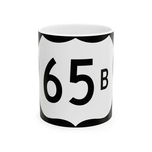 US 65B (Arkansas) (Road Sign) White Coffee Mug 11oz - Go Mug Yourself