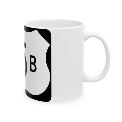 US 65B (Arkansas) (Road Sign) White Coffee Mug - Go Mug Yourself