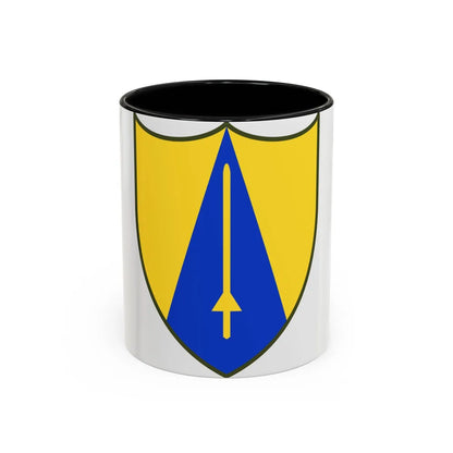 US 65th Cavalry Division (U.S. Army) Accent Coffee Mug 11oz Black - Go Mug Yourself