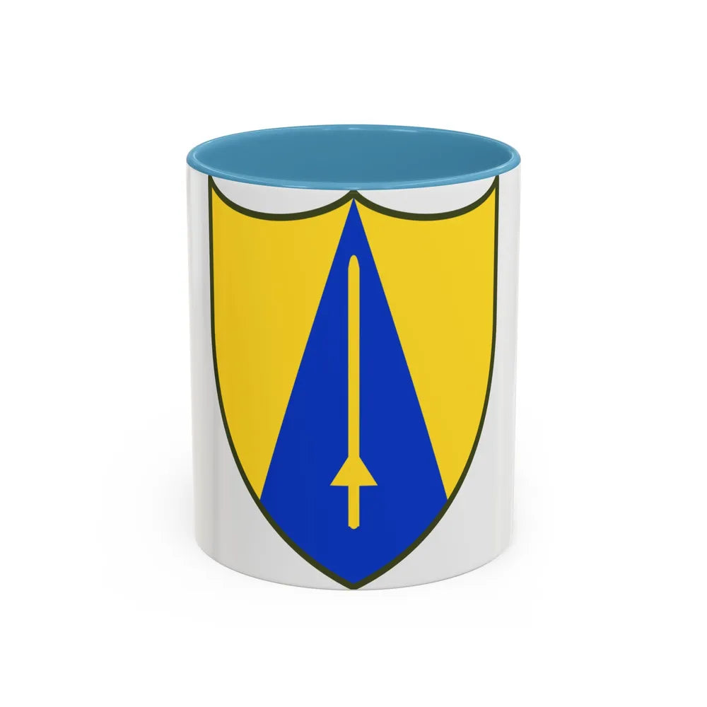 US 65th Cavalry Division (U.S. Army) Accent Coffee Mug 11oz Light Blue - Go Mug Yourself