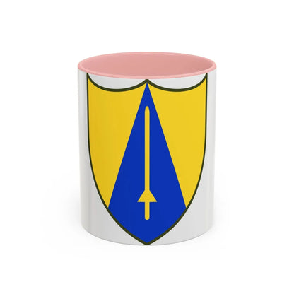 US 65th Cavalry Division (U.S. Army) Accent Coffee Mug 11oz Pink - Go Mug Yourself