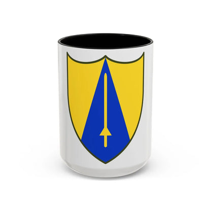 US 65th Cavalry Division (U.S. Army) Accent Coffee Mug 15oz Black - Go Mug Yourself