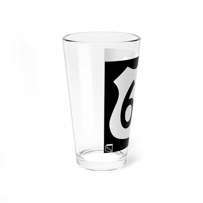 US 66 1963 AZ (Arizona) (Road Sign) Pint Glass 16oz - Go Mug Yourself