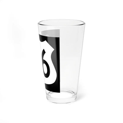 US 66 1963 AZ (Arizona) (Road Sign) Pint Glass 16oz - Go Mug Yourself