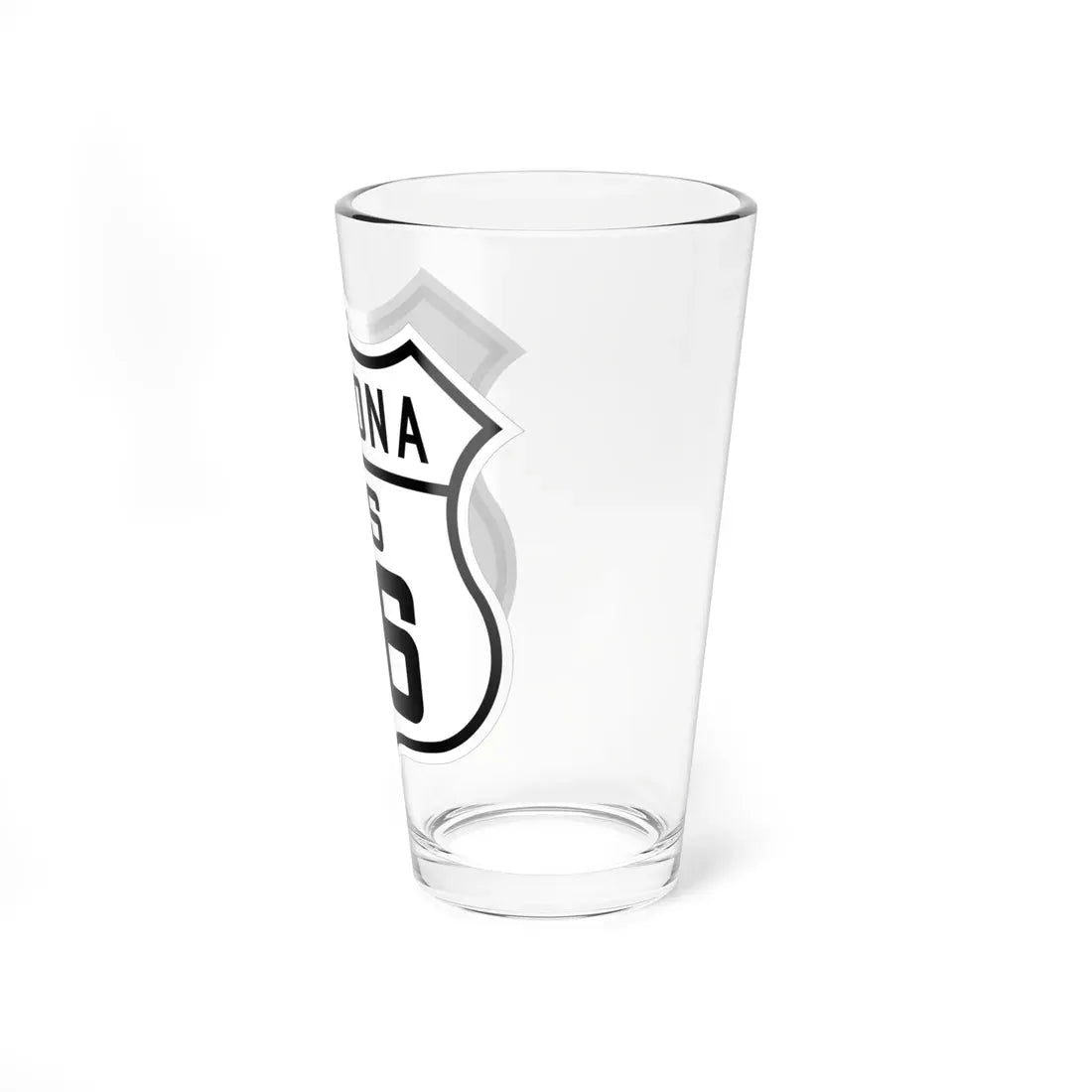 US 66 Arizona 1926 (Arizona) (Road Sign) Pint Glass 16oz - Go Mug Yourself
