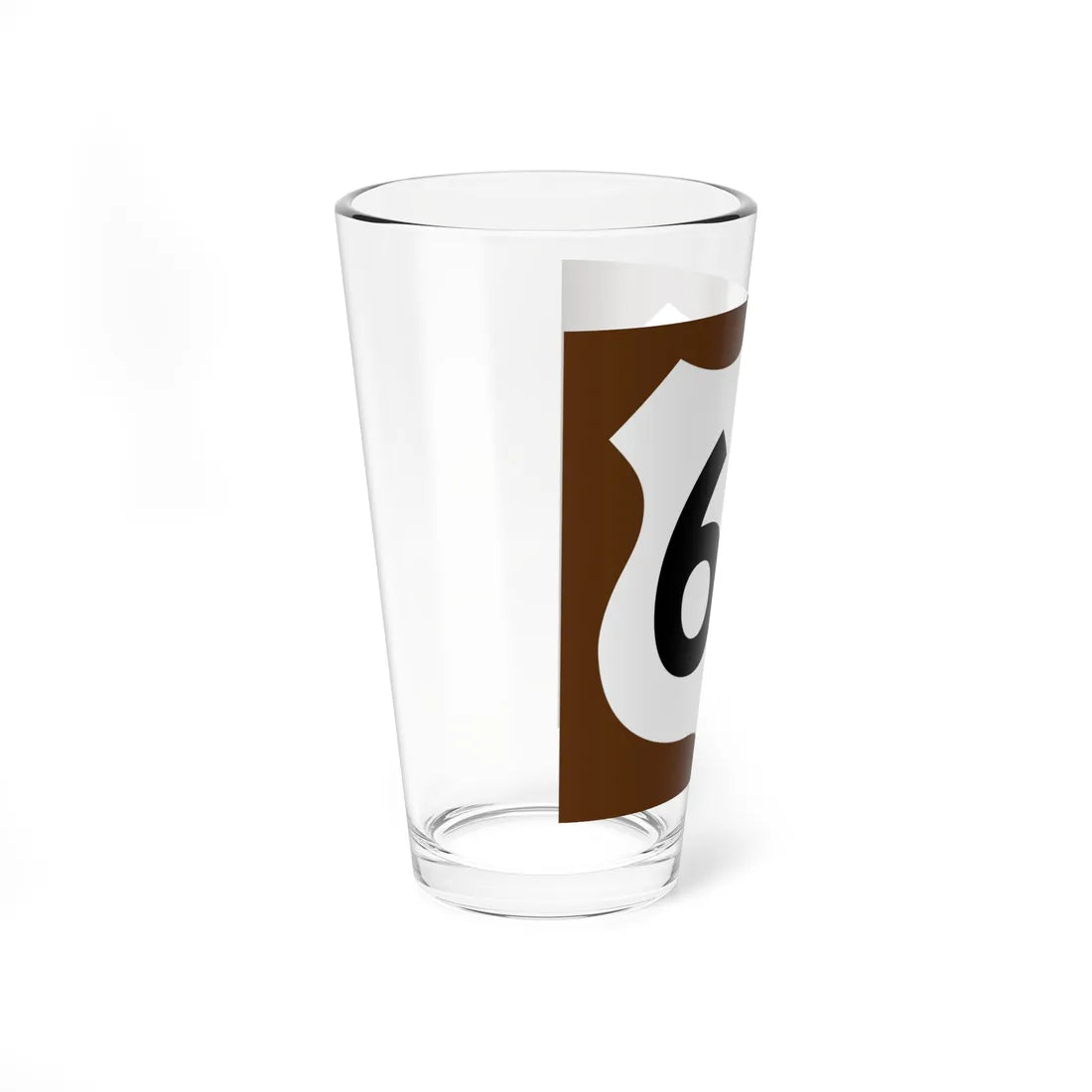 US 66 AZ 1960 east (Arizona) (Road Sign) Pint Glass 16oz - Go Mug Yourself