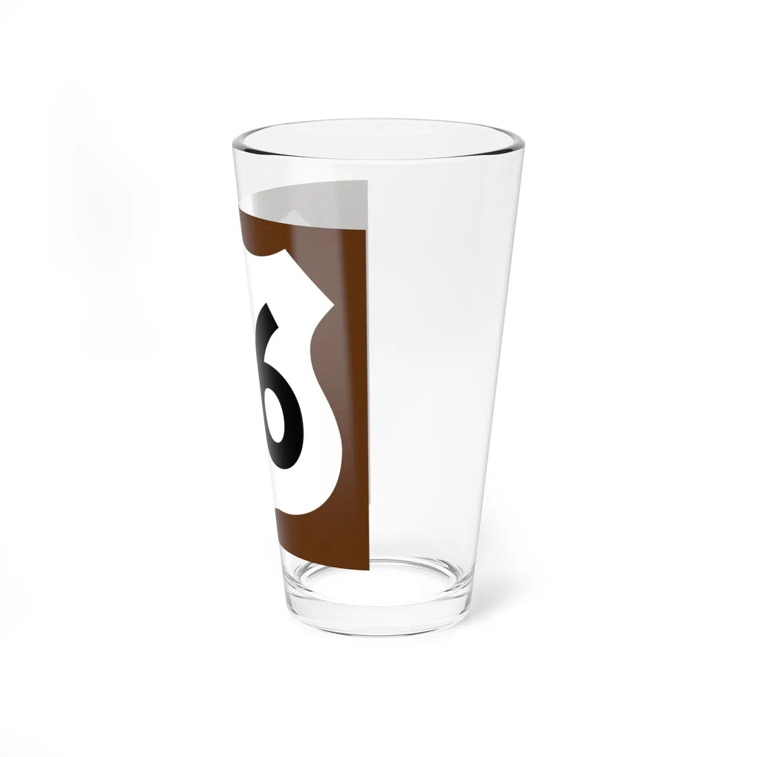 US 66 AZ 1960 east (Arizona) (Road Sign) Pint Glass 16oz - Go Mug Yourself