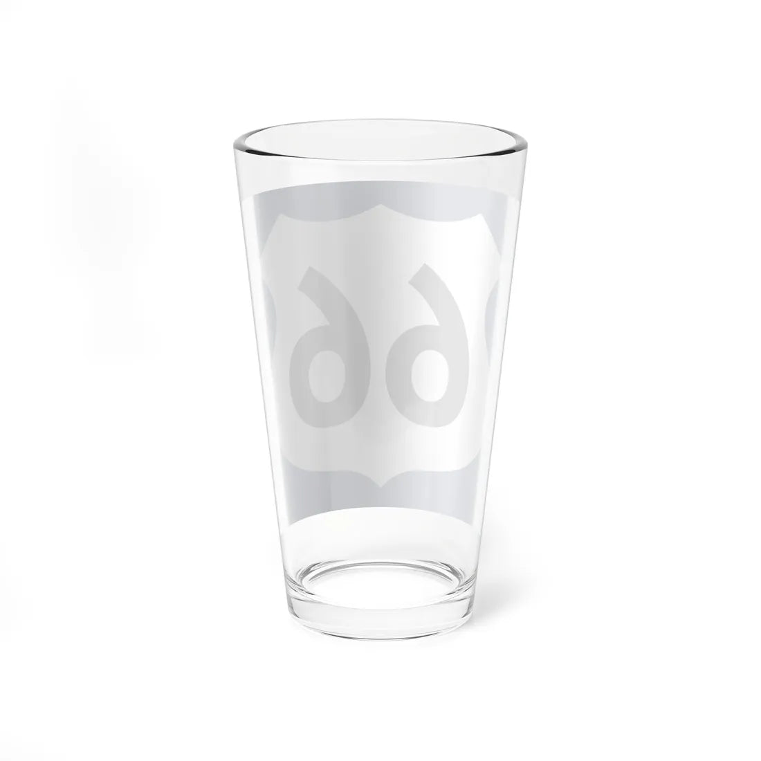 US 66 AZ 1960 west (Arizona) (Road Sign) Pint Glass 16oz - Go Mug Yourself