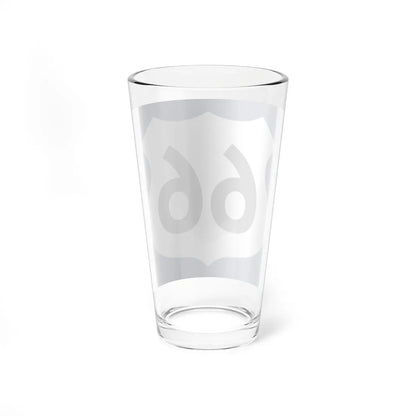 US 66 AZ 1960 west (Arizona) (Road Sign) Pint Glass 16oz - Go Mug Yourself