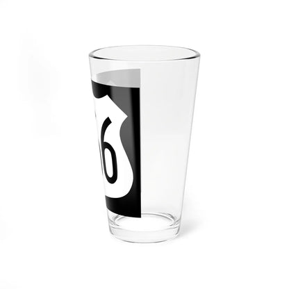 US 666 1963 AZ (Arizona) (Road Sign) Pint Glass 16oz - Go Mug Yourself