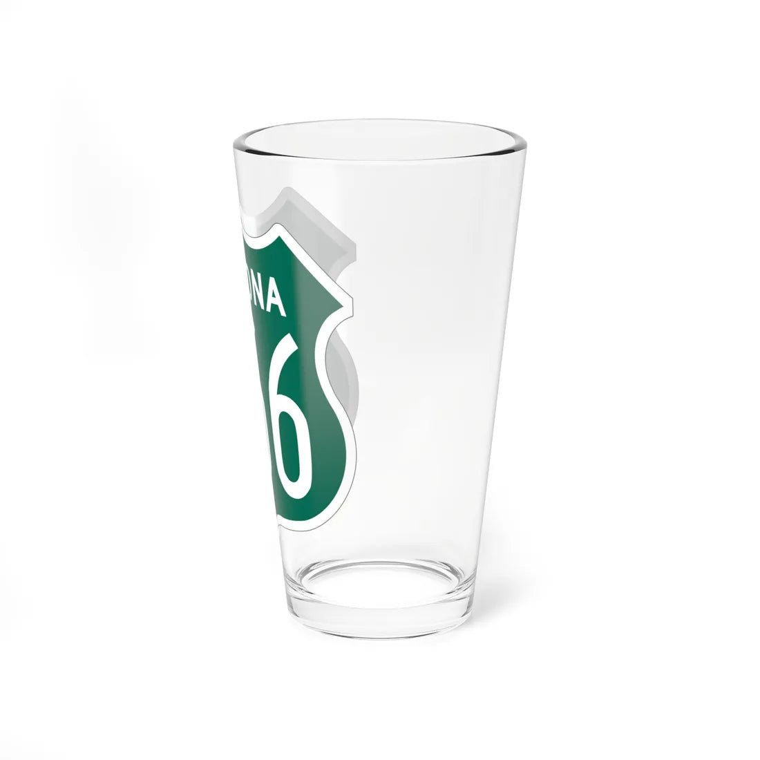 US 666 Arizona 1956 South (Arizona) (Road Sign) Pint Glass 16oz - Go Mug Yourself