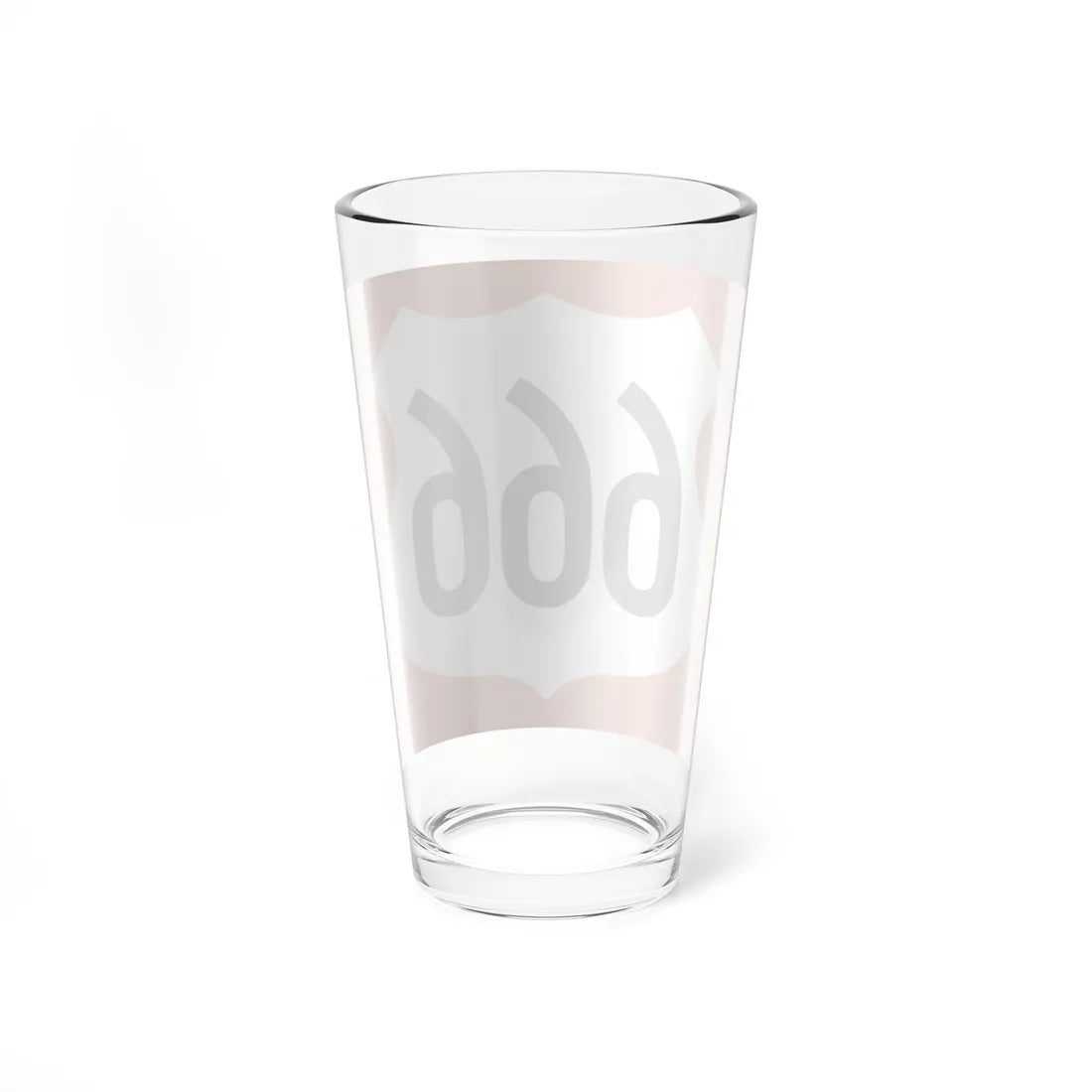 US 666 AZ 1960 north (Arizona) (Road Sign) Pint Glass 16oz - Go Mug Yourself