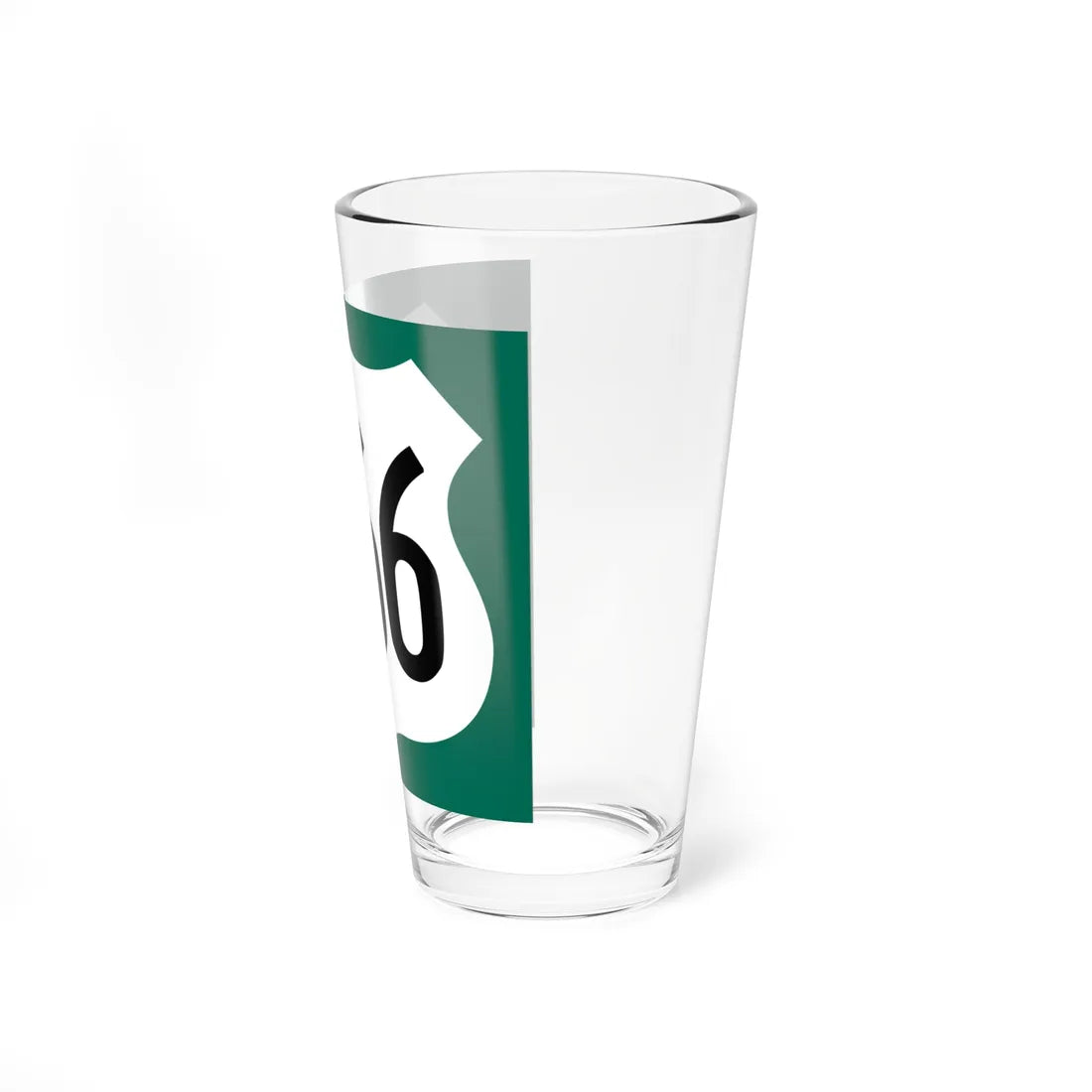 US 666 AZ 1960 south (Arizona) (Road Sign) Pint Glass 16oz - Go Mug Yourself