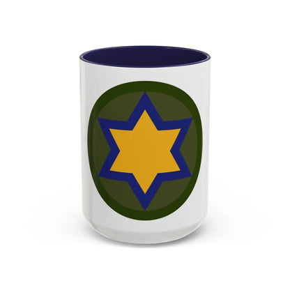 US 66th Cavalry Division (U.S. Army) Accent Coffee Mug 15oz Navy - Go Mug Yourself