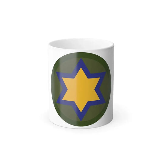 US 66th Cavalry Division (U.S. Army) Color Changing Coffee Mug 11oz - Go Mug Yourself