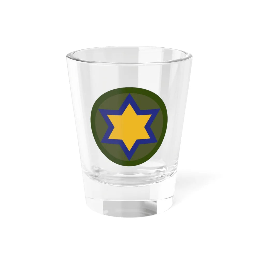 US 66th Cavalry Division (U.S. Army) Shot Glass 1.5oz 1.5oz - Go Mug Yourself