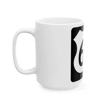 US 67 IA (Iowa) (Road Sign) White Coffee Mug - Go Mug Yourself