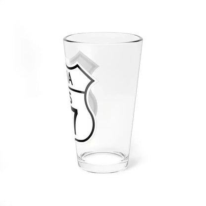 US 67 Iowa 1948 (Iowa) (Road Sign) Pint Glass 16oz - Go Mug Yourself