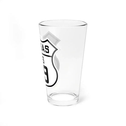 US 69 Kansas 1926 (Kansas) (Road Sign) Pint Glass 16oz - Go Mug Yourself