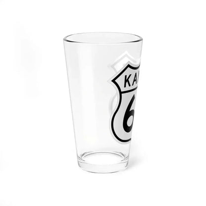 US 69 Kansas 1962 (Kansas) (Road Sign) Pint Glass 16oz - Go Mug Yourself
